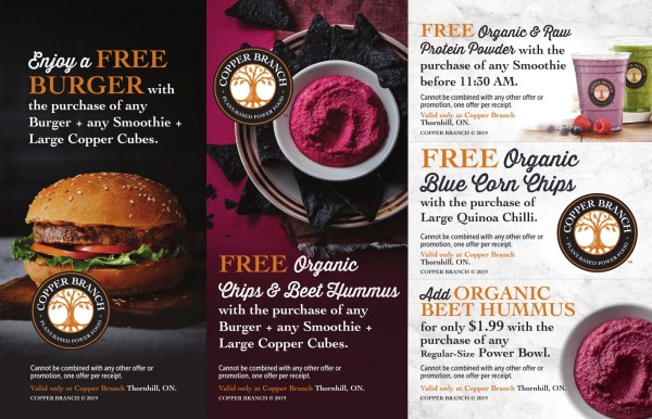 Copper Branch Fall Specials!