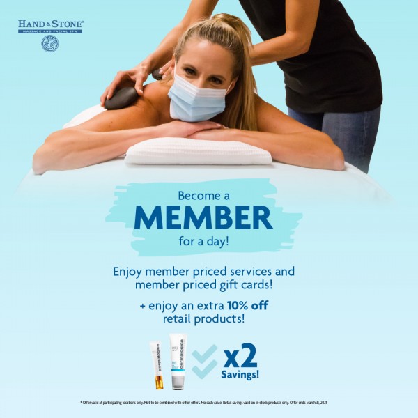 Hand & Stone Massage and Facial Spa March is Wellness Month at Hand & Stone!